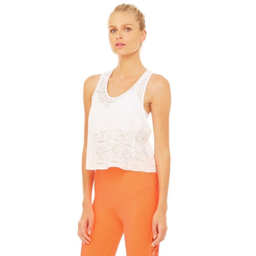 ALO Yoga Hollow Lazer Cut Tank